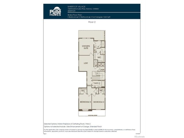 13188 Barefoot Lakes Pkwy, Firestone, CO 80504