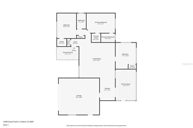 12303 CAMP CREEK LANE, Hudson, FL 34667