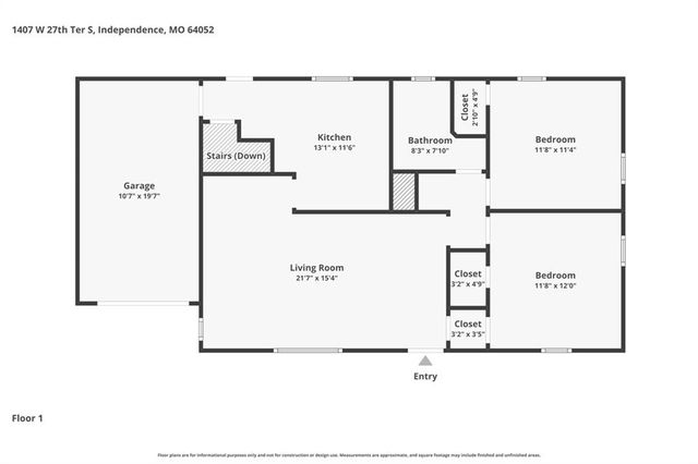 1407 W 27TH Terrace S, Independence, MO 64052