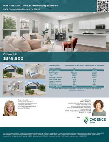 9904 Comely BND, Manor, TX 78653