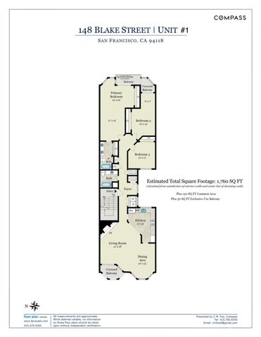 148 Blake Street 1, San Francisco, CA 94118