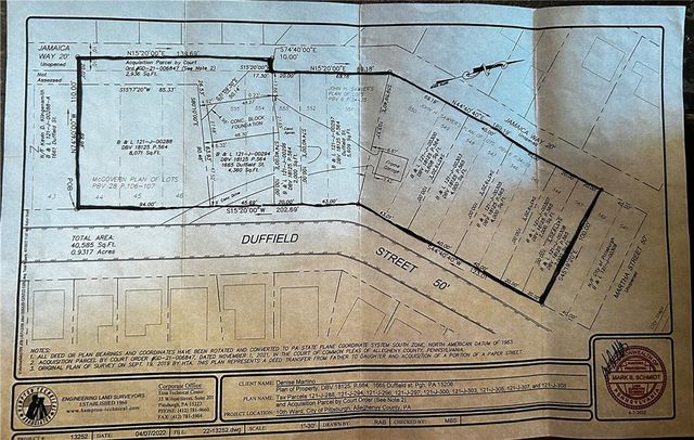 1665 DUFFIELD STREET, Morningside, PA 15206