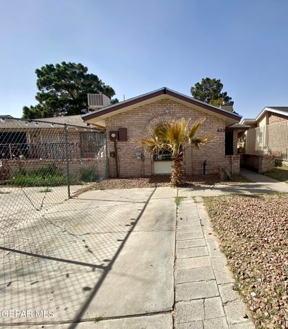 823 Montera Road, El Paso, TX 79907