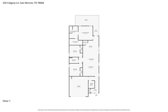 233 Calgary LN, San Marcos, TX 78666