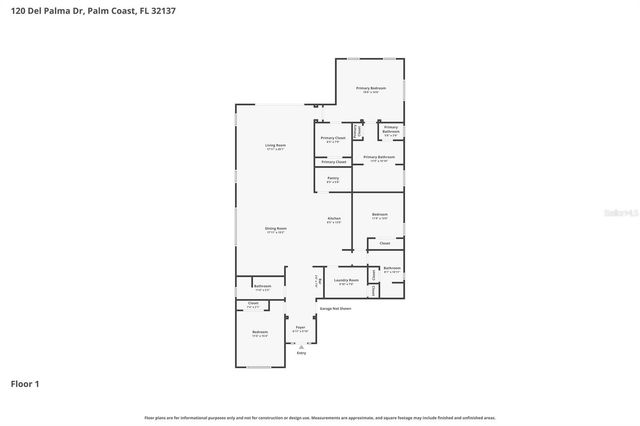 120 DEL PALMA DRIVE, Palm Coast, FL 32137