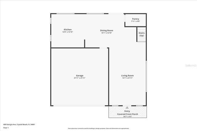 408 GEORGIA AVENUE, Crystal Beach, FL 34681