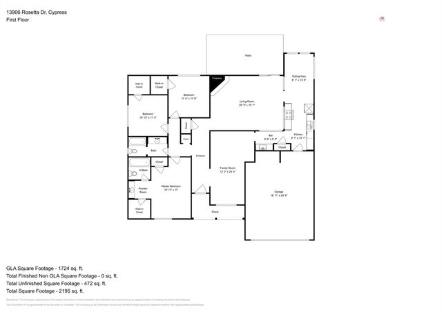 13906 Rosetta Drive, Cypress, TX 77429