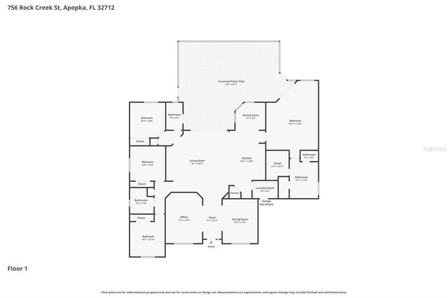 756 ROCK CREEK STREET, Apopka, FL 32712