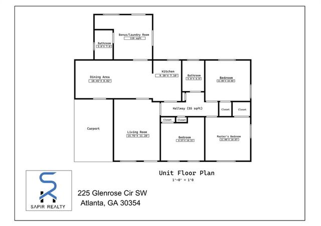 225 Glenrose Circle SW, Atlanta, GA 30354