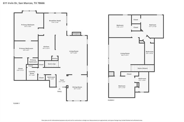 611 Irvin DR, San Marcos, TX 78666