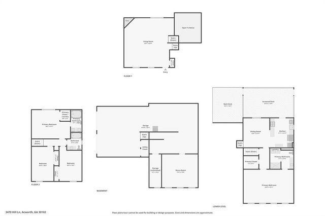 3470 Hill Lane, Acworth, GA 30102