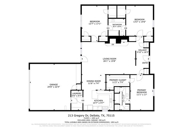 213 Gregory Drive, Desoto, TX 75115