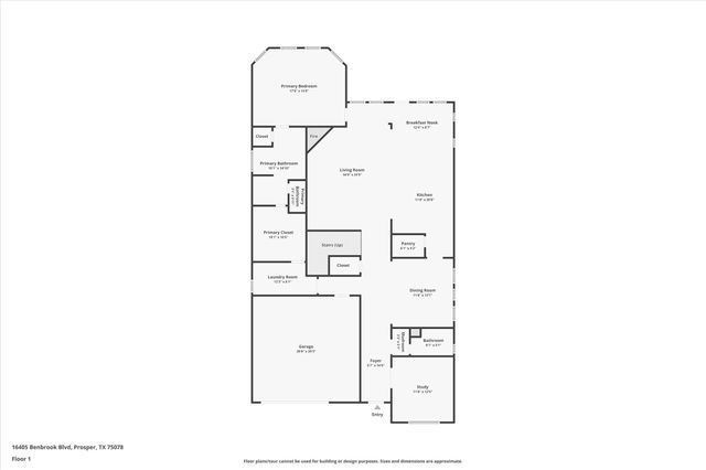 16405 Benbrook Boulevard, Prosper, TX 75078