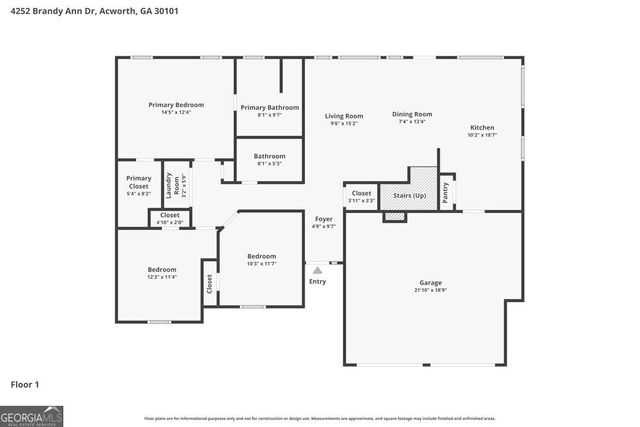 4252 Brandy Ann Drive, Acworth, GA 30101