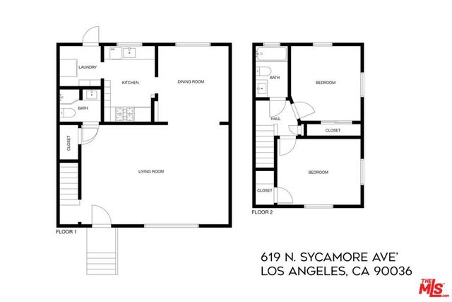 619 N Sycamore Avenue, Los Angeles, CA 90036