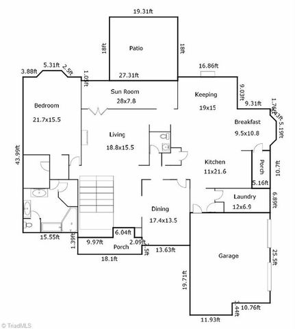 3529 Old Onslow Road, Greensboro, NC 27407