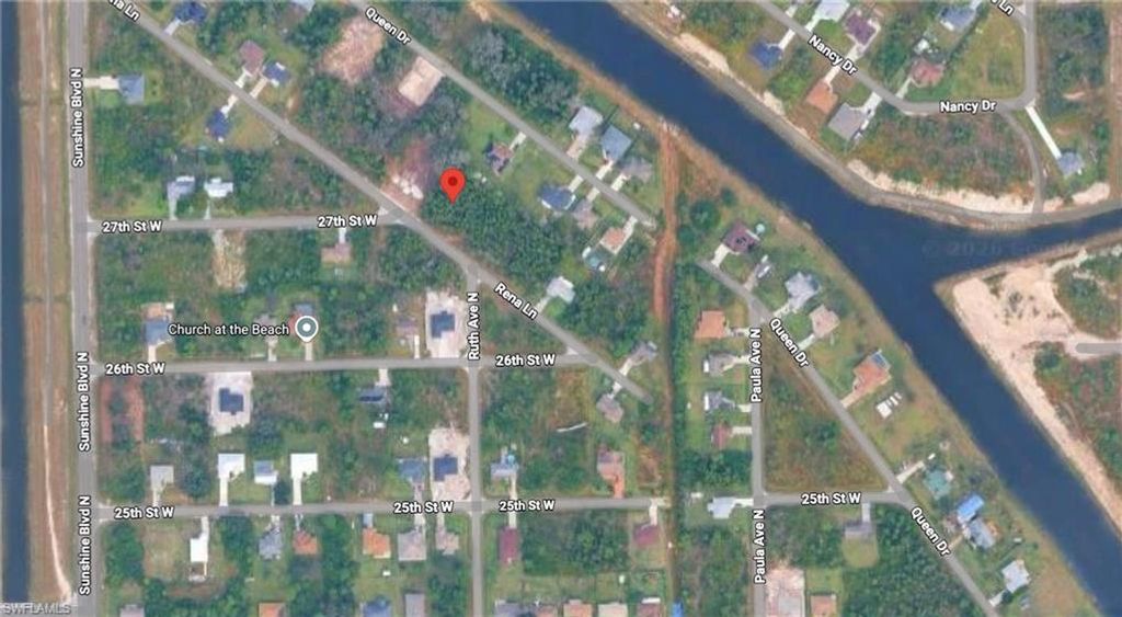 2614 Rena LN, LEHIGH ACRES, FL 33971 — exterior