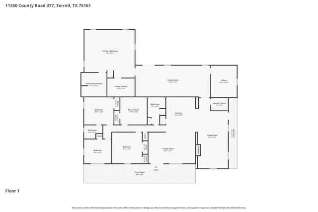 11350 County Road 377, Terrell, TX 75161