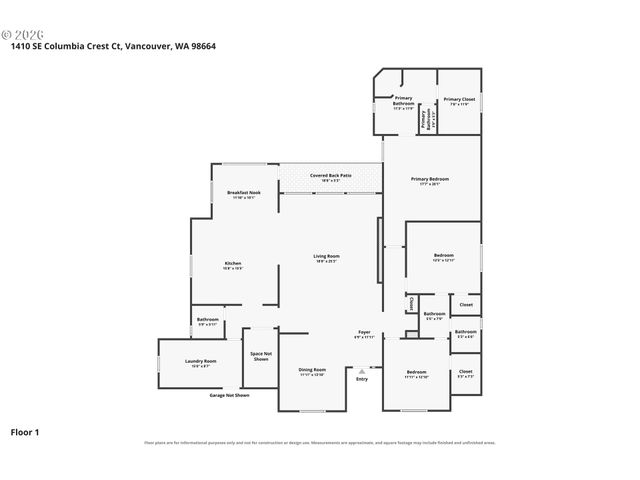 1410 Se COLUMBIA CREST Ct, Vancouver, WA 98664