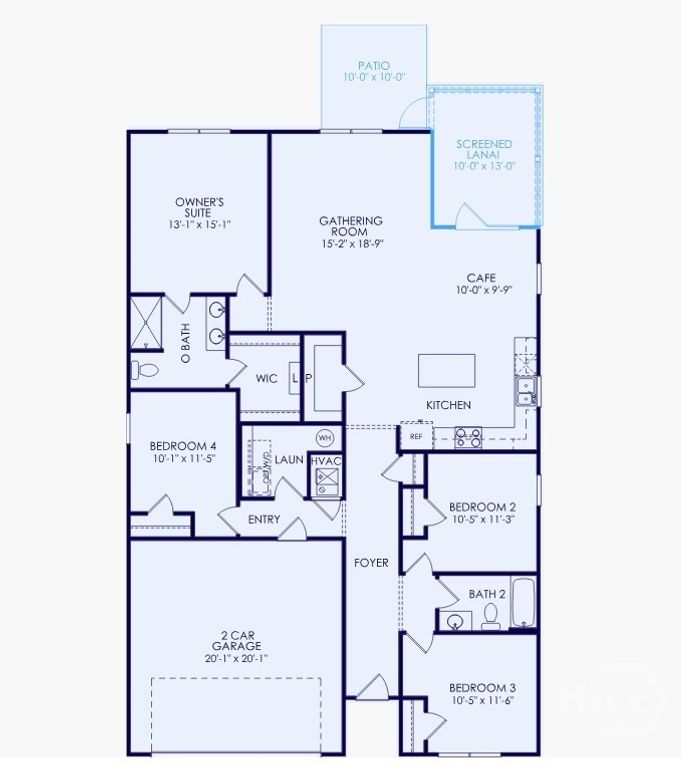 Image 2 of property listing at 164 Elwood Road, Richmond Hill, GA 31324