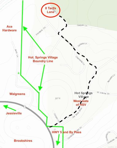 8 Tarifa Lane, Hot Springs Village, AR 71909