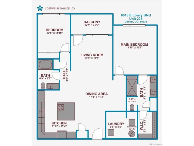 6618 E Lowry Blvd 205, Denver, CO 80230