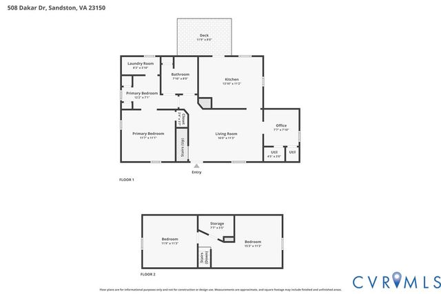 508 Dakar Dr, Sandston, VA 23150