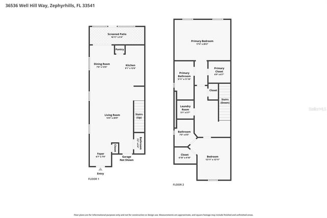 36536 WELL HILL WAY, Zephyrhills, FL 33541