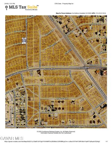 Stearns Avenue, California City, CA 93505