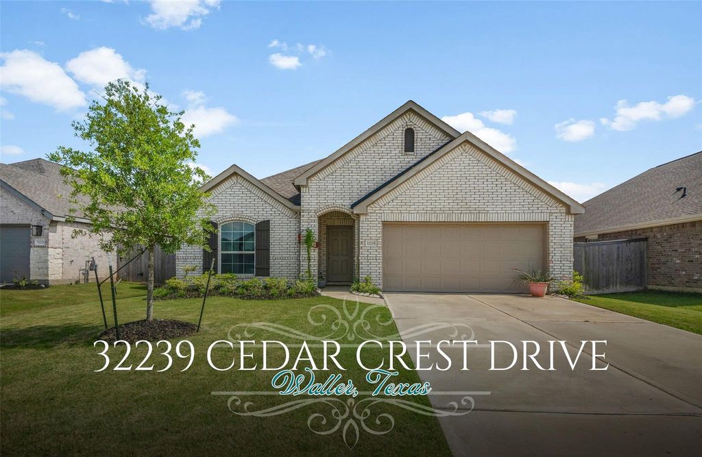 32239 Cedar Crest Drive, Waller, TX 77484
