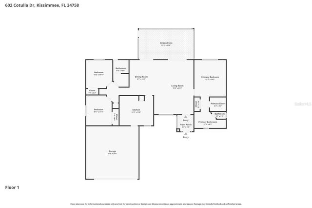 602 COTULLA DRIVE, Kissimmee, FL 34758