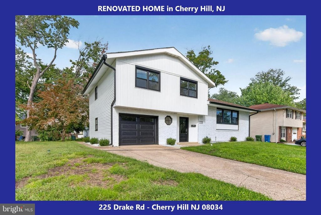 225 DRAKE RD, CHERRY HILL, NJ 08034 — exterior