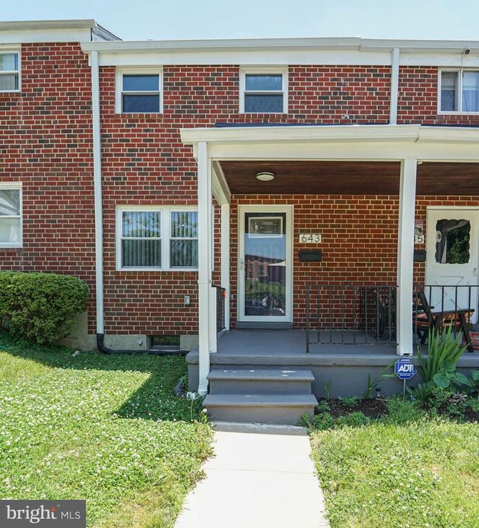 643 S WICKHAM RD S, Baltimore, MD 21229