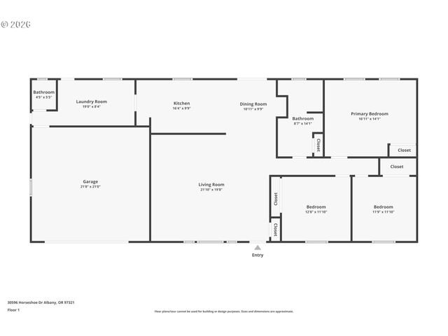 30596 HORSESHOE Dr, Albany, OR 97321