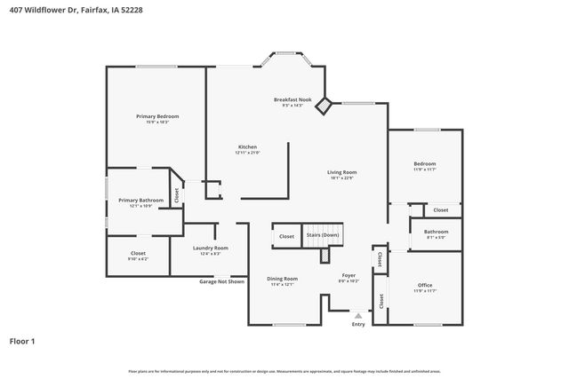 407 Wildflower Drive, Fairfax, IA 52228