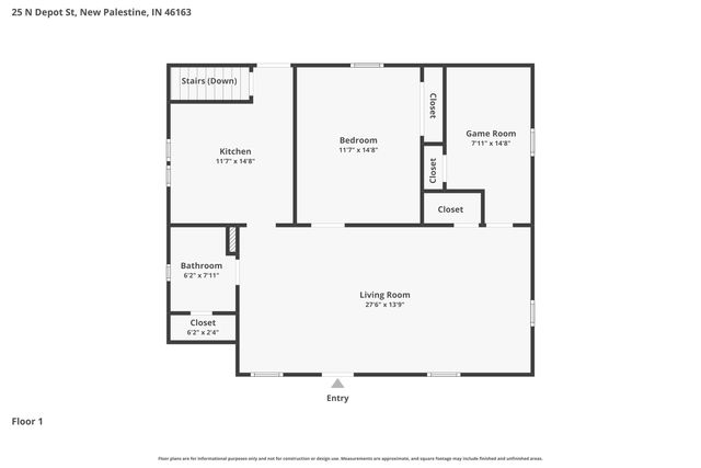 25 N Depot Street, New Palestine, IN 46163