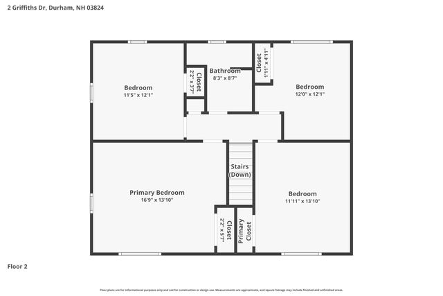 2 Griffith Drive, Durham, NH 03824