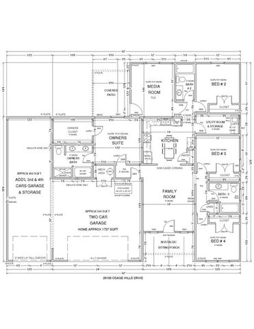 29168 Osage Hills Drive, Mcloud, OK 74851