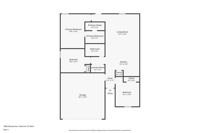 1308 N Brazos Avenue, Cleburne, TX 76031