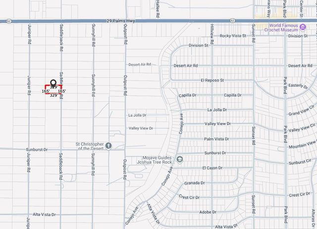 0 Saddleback Road, Joshua Tree, CA 92252