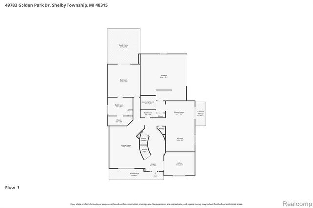 49783 Golden Park Drive, Utica, MI 48315