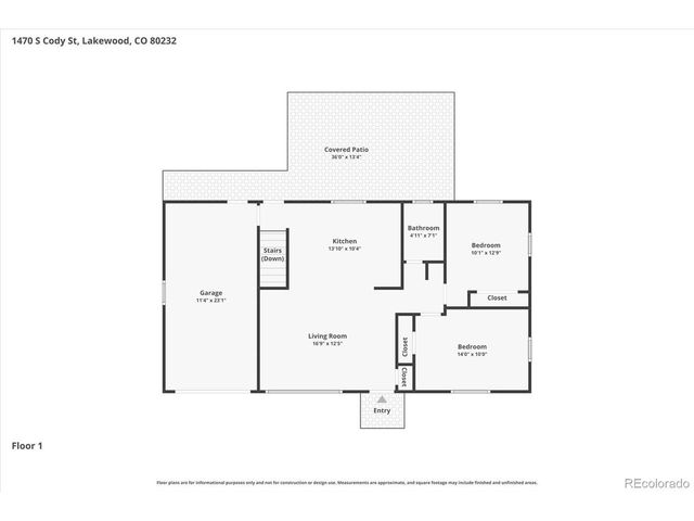 1470 S Cody St, Lakewood, CO 80232