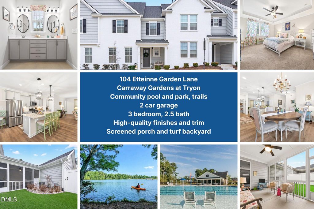 104 Etteinne Garden Lane, Wake Forest, NC 27587