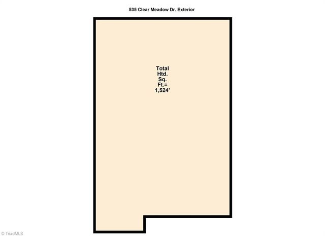 535 Clear Meadow Drive, Winston-salem, NC 27107