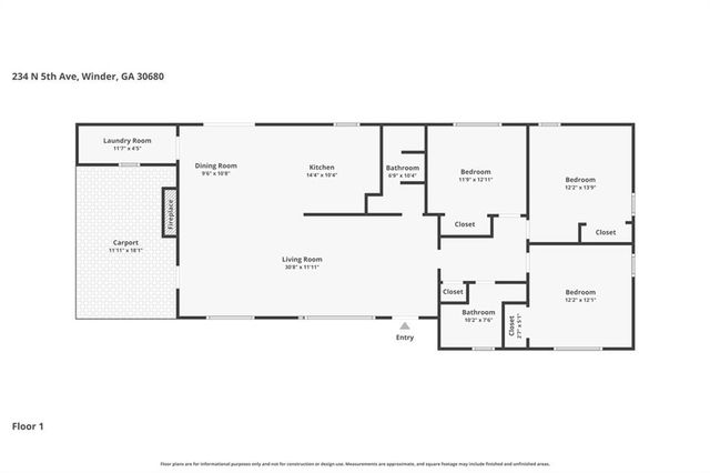 234 N 5th Avenue, Winder, GA 30680
