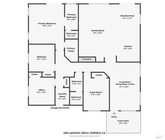 3216 Lagunita Cir, Fairfield, CA 94533