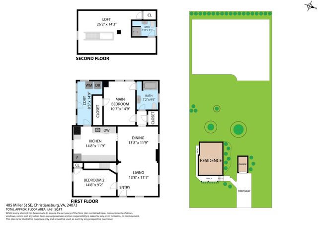405 Miller ST, Christiansburg, VA 24073