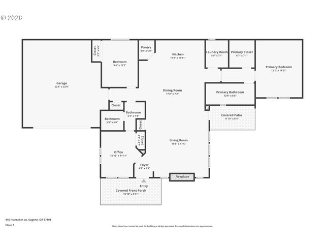 445 HUNSAKER Ln, Eugene, OR 97404