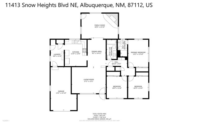 11413 Snowheights Boulevard NE, Albuquerque, NM 87112