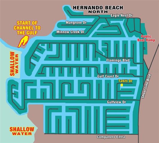 4342 TAHITI DRIVE, Hernando Beach, FL 34607